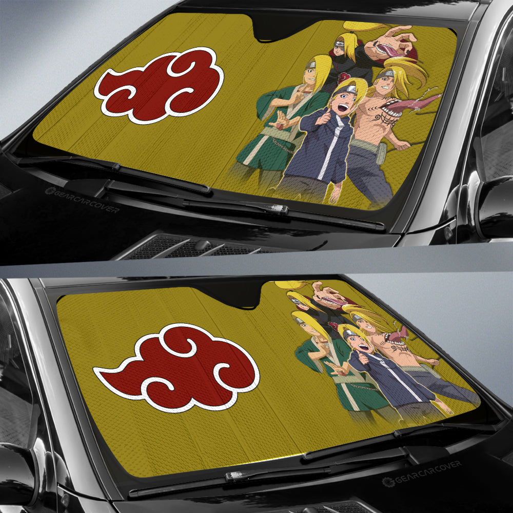 Deidara Car Sunshade Custom Anime Car Accessories - Gearcarcover - 2