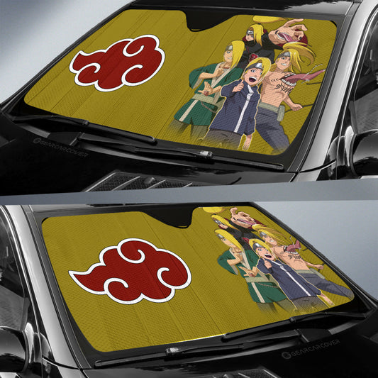 Deidara Car Sunshade Custom Anime Car Accessories - Gearcarcover - 2