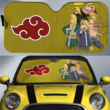 Deidara Car Sunshade Custom Anime Car Accessories - Gearcarcover - 1