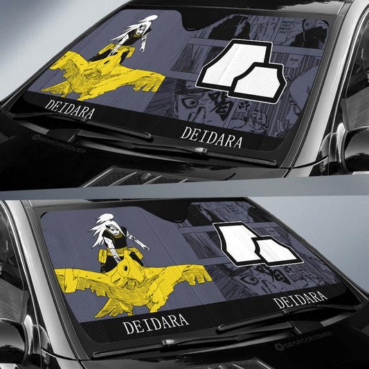 Deidara Car Sunshade Custom Anime Car Accessories Manga Color Style - Gearcarcover - 2