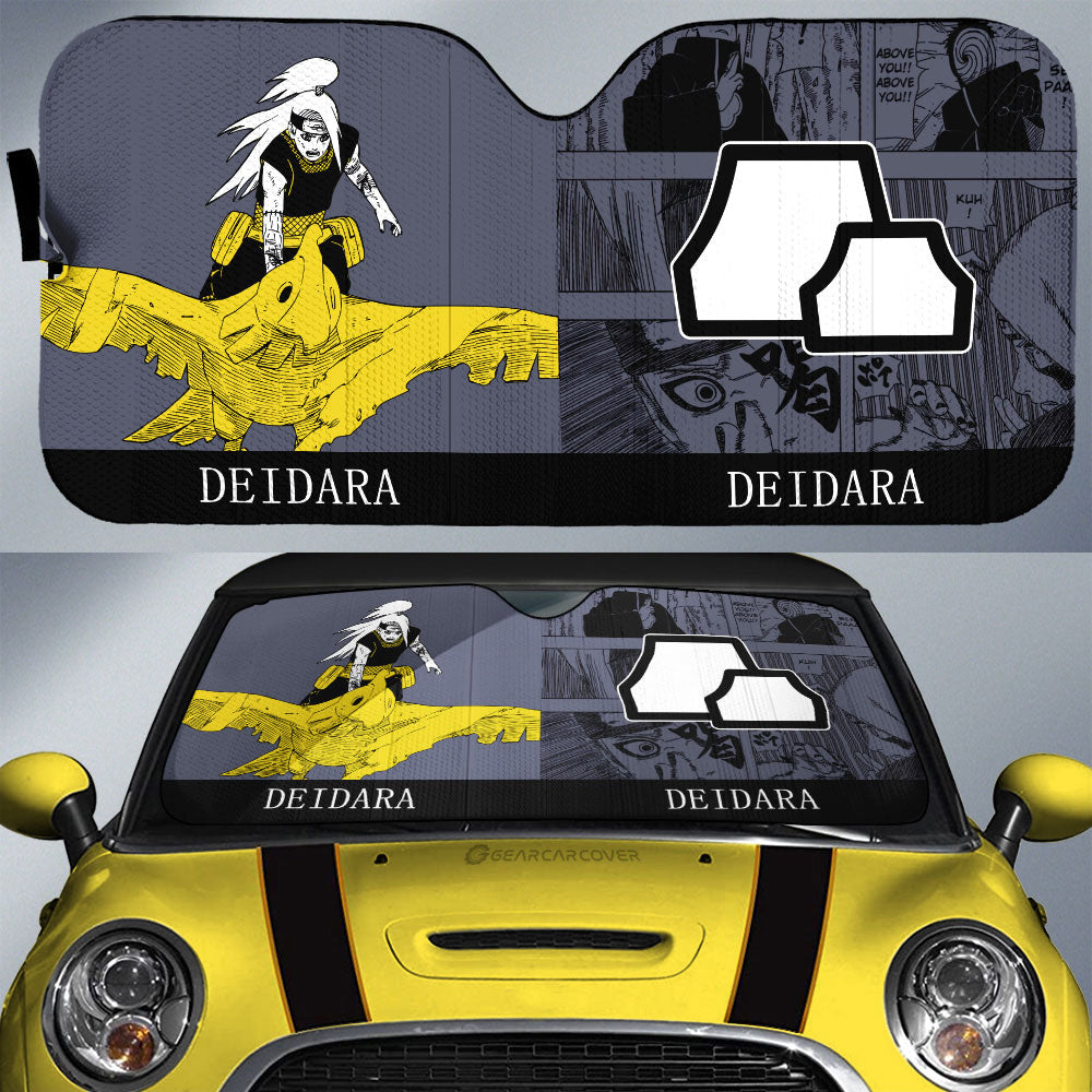 Deidara Car Sunshade Custom Anime Car Accessories Manga Color Style - Gearcarcover - 1