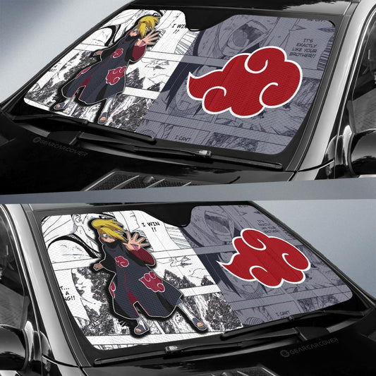 Deidara Car Sunshade Custom Mix Manga Car Accessories - Gearcarcover - 2