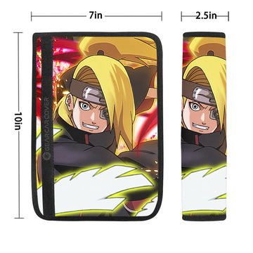 Deidara Seat Belt Covers Custom For Anime Fans - Gearcarcover - 1