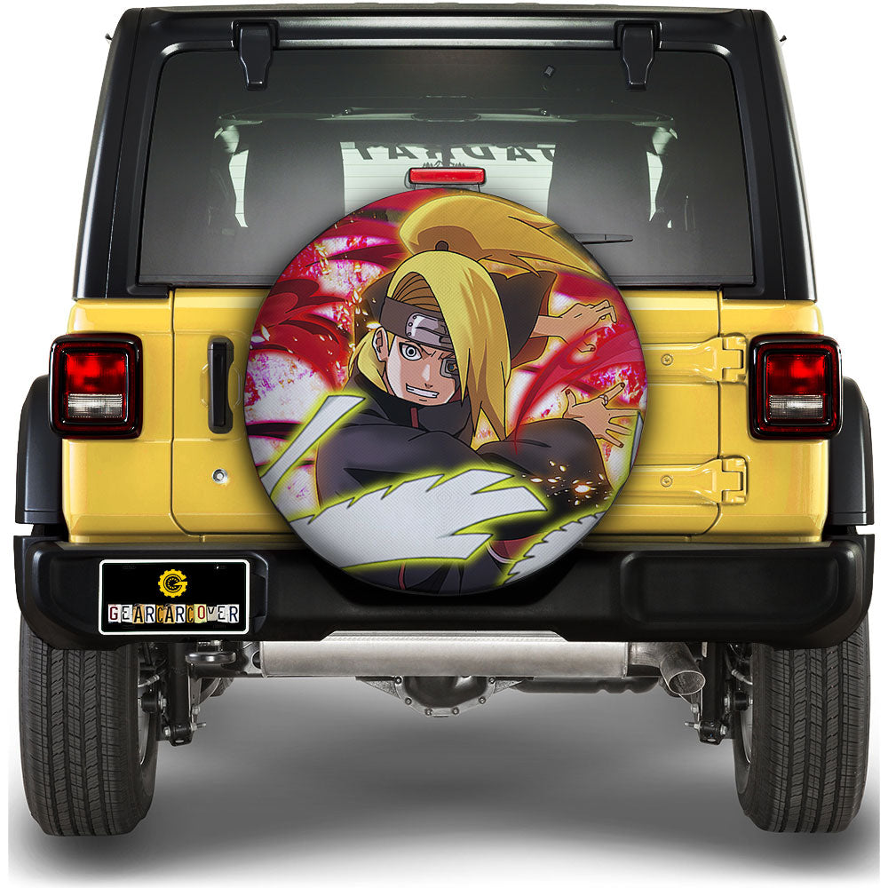 Deidara Spare Tire Covers Custom For Anime Fans - Gearcarcover - 1