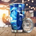 Deidara Tumbler Cup Custom Starry Night Styles - Gearcarcover - 1