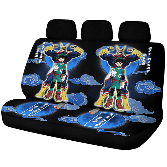 Deku And All Might Car Back Seat Covers Custom Car Accessories - Gearcarcover - 1