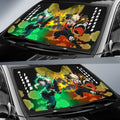 Deku And Bakugo Car Sunshade Custom Car Accessories - Gearcarcover - 2