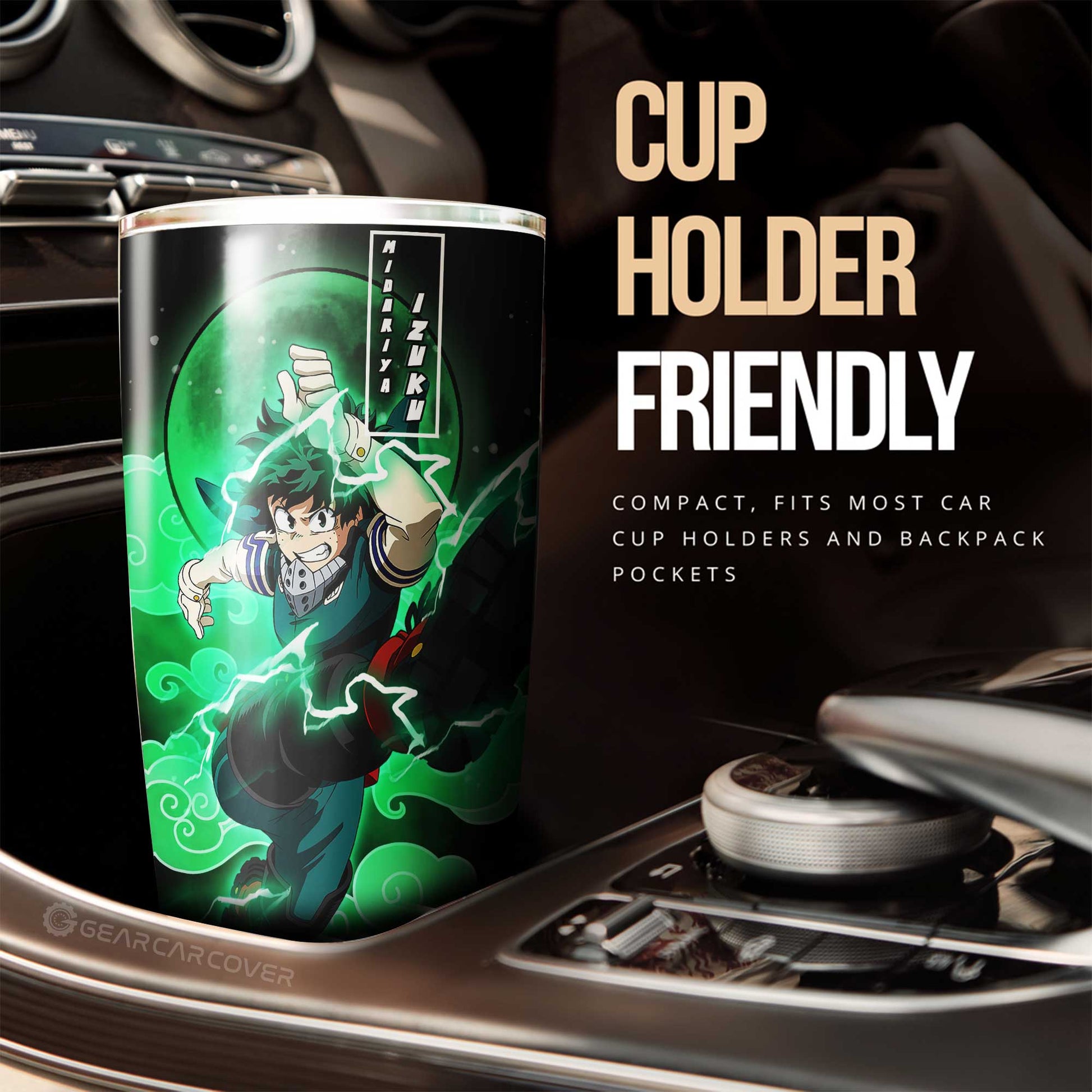 Deku And Bakugo Tumbler Cup Custom Car Accessories - Gearcarcover - 3