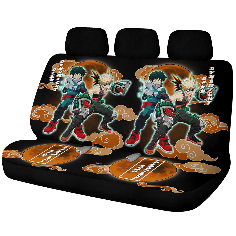 Deku And Dynamight Car Back Seat Covers Custom Car Accessories - Gearcarcover - 1