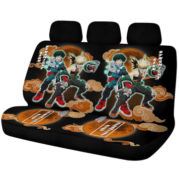 Deku And Dynamight Car Back Seat Covers Custom Car Accessories - Gearcarcover - 1