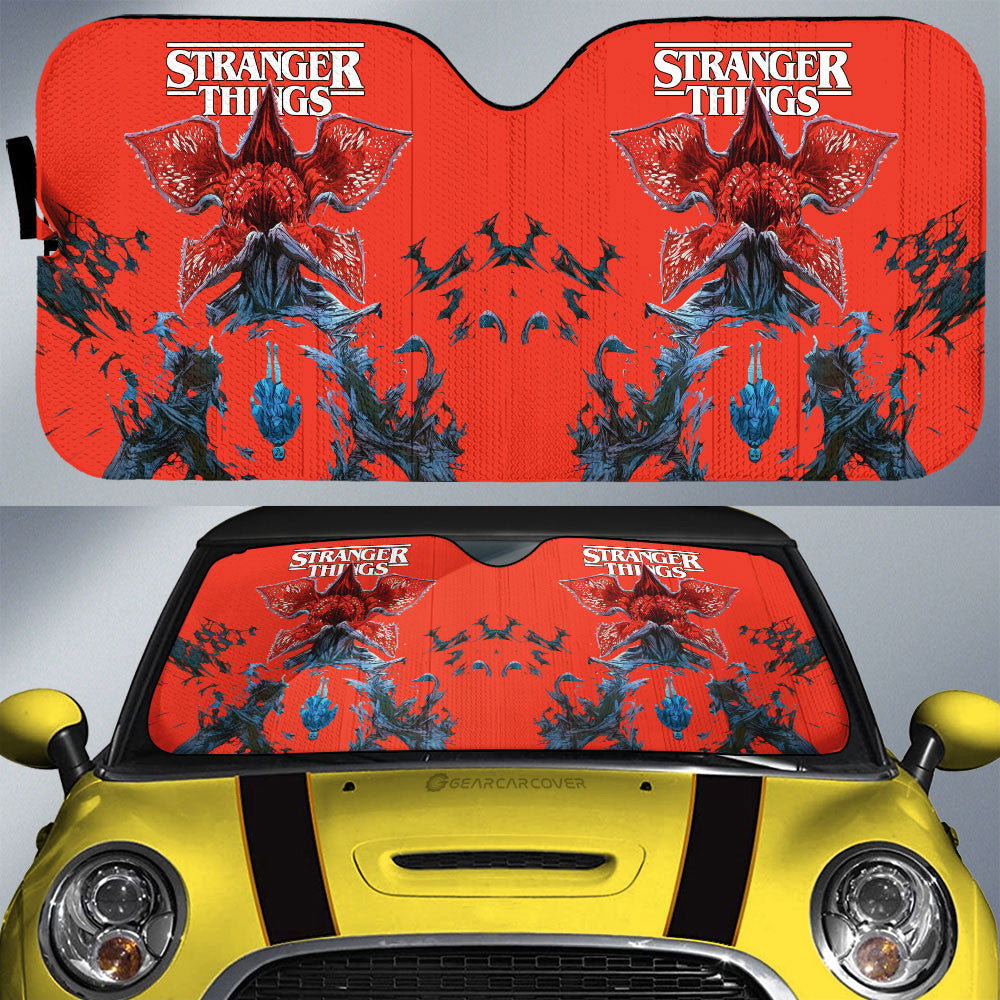 Demogorgon Car Sunshade Custom Stranger Things Car Interior Accessories - Gearcarcover - 1