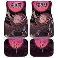 Demon Slayer Nezuko Car Floor Mats Custom Moonlight Anime Car Accessories - Gearcarcover - 1
