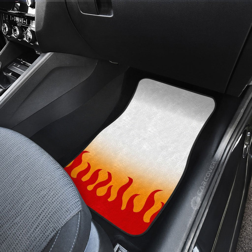 Demon Slayer Rengoku Uniform Car Mats Custom Anime Car Accessories - Gearcarcover - 4