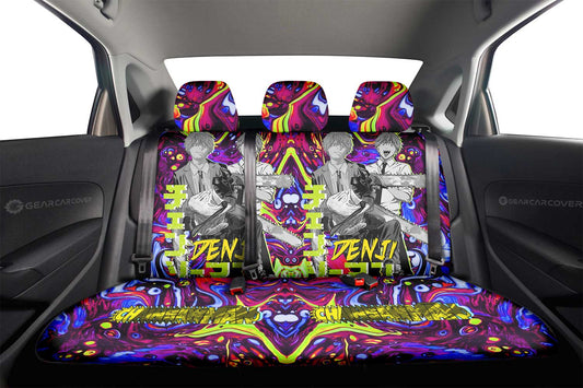 Denji Car Back Seat Cover Custom - Gearcarcover - 2