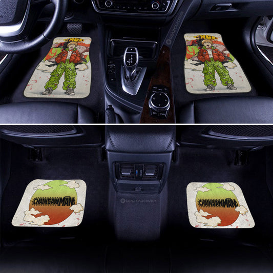 Denji Car Floor Mats Anime Collection - Gearcarcover - 2