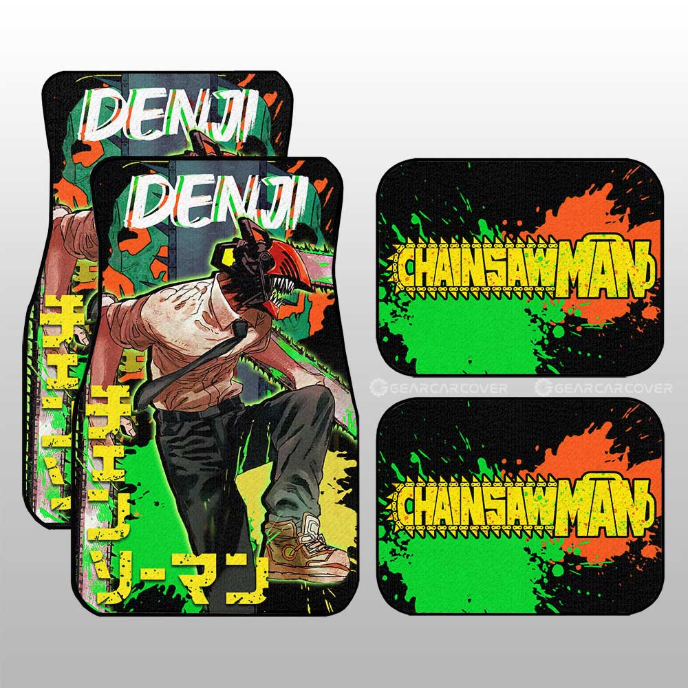 Denji Car Floor Mats Custom Car Accessories - Gearcarcover - 1