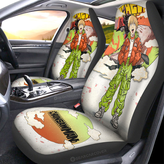 Denji Car Seat Covers Anime Collection - Gearcarcover - 1