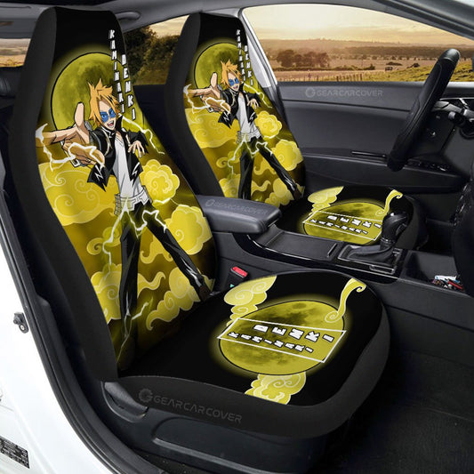 Denki Kaminari Car Seat Covers Custom Car Interior Accessories - Gearcarcover - 1