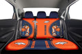 Denver Broncos Car Back Seat Covers Custom Car Accessories For Fans - Gearcarcover - 2