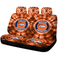 Denver Broncos Car Back Seat Covers Custom Tie Dye Car Accessories - Gearcarcover - 1