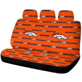 Denver Broncos Car Back Seat Covers Sporty Team Collection - Gearcarcover - 1