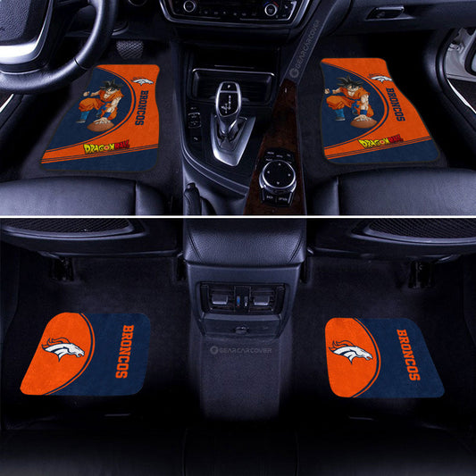 Denver Broncos Car Floor Mats Custom Car Accessories For Fans - Gearcarcover - 2