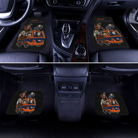Denver Broncos Car Floor Mats Custom Car Accessories - Gearcarcover - 2