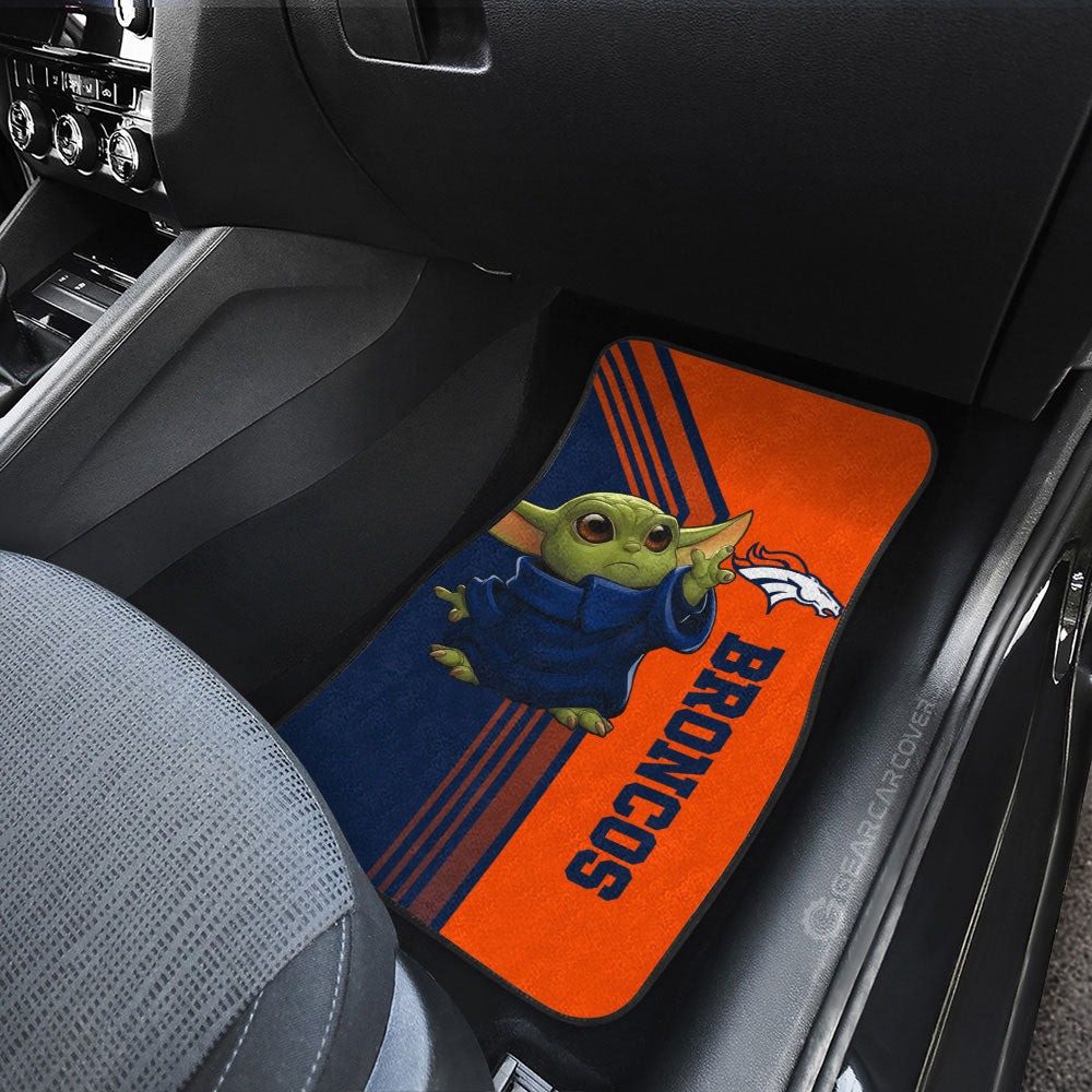 Denver Broncos Car Floor Mats Custom Car Accessories - Gearcarcover - 3