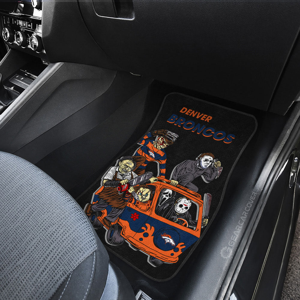 Denver Broncos Car Floor Mats Custom Car Accessories - Gearcarcover - 3