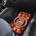 Denver Broncos Car Floor Mats Custom Tie Dye Car Accessories - Gearcarcover - 3