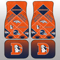 Denver Broncos Car Floor Mats Sporty Team Collection - Gearcarcover - 1