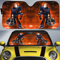 Denver Broncos Car Sunshade Custom Car Accessories For Fan - Gearcarcover - 1