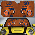 Denver Broncos Car Sunshade Custom Car Accessories - Gearcarcover - 1