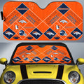 Denver Broncos Car Sunshade Sporty Team Collection - Gearcarcover - 1