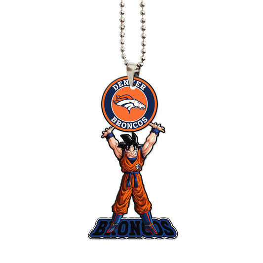 Denver Broncos Ornament Goku Car Accessories - Gearcarcover - 1