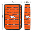 Denver Broncos Seat Belt Covers Sporty Team Collection - Gearcarcover - 1