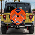 Denver Broncos Spare Tire Covers Camera Hole Sporty Team Collection - Gearcarcover - 2