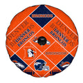 Denver Broncos Spare Tire Covers Camera Hole Sporty Team Collection - Gearcarcover - 4