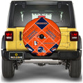 Denver Broncos Spare Tire Covers Camera Hole Sporty Team Collection - Gearcarcover - 1