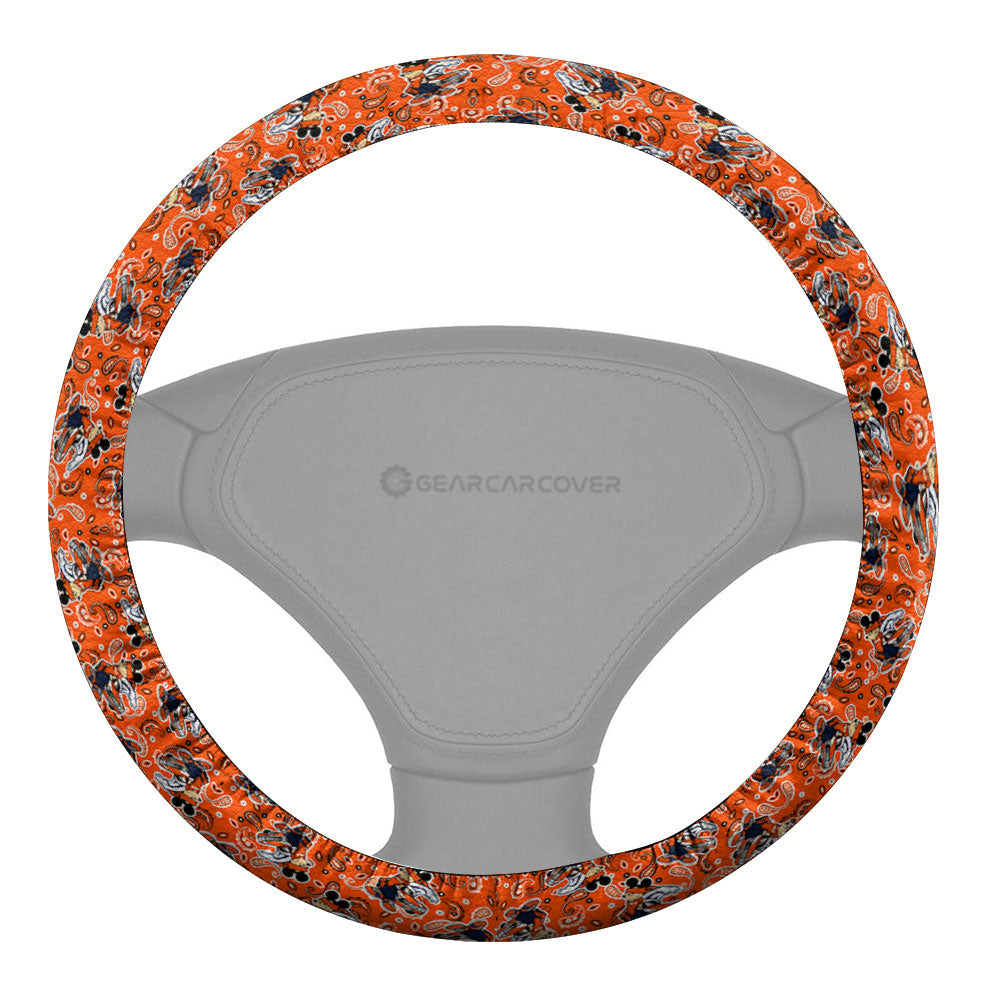 Denver Broncos Steering Wheel Cover Cartoon Theme Collection - Gearcarcover - 2