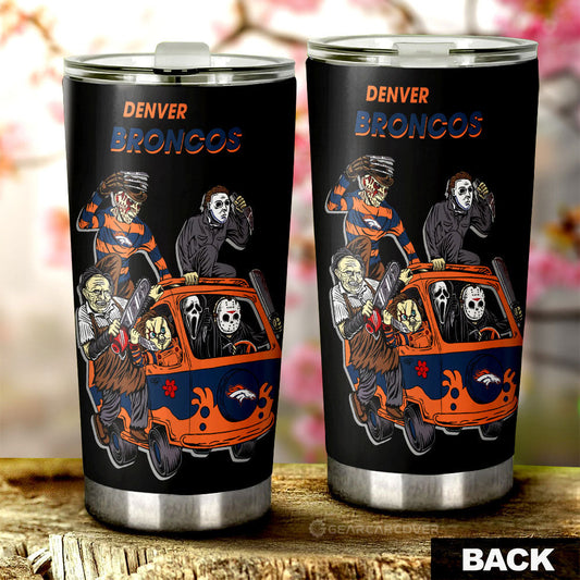 Denver Broncos Tumbler Cup Custom Car Accessories - Gearcarcover - 2