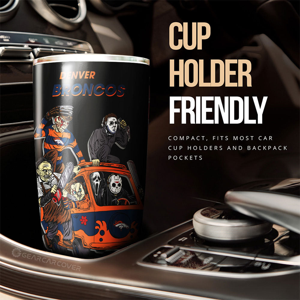 Denver Broncos Tumbler Cup Custom Car Accessories - Gearcarcover - 3