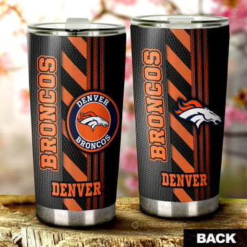 Denver Broncos Tumbler Cup Custom Car Accessories - Gearcarcover - 1