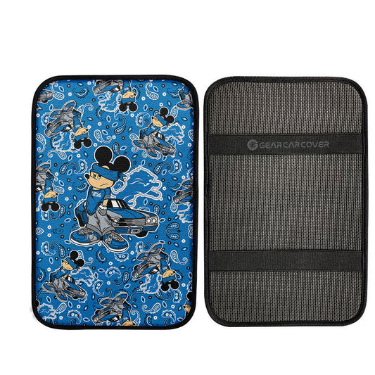 Detroit Lions Car Center Console Cover Cartoon Theme Collection - Gearcarcover - 2