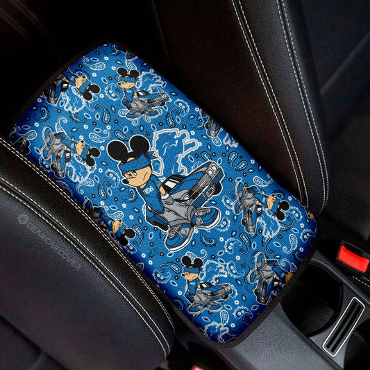 Detroit Lions Car Center Console Cover Cartoon Theme Collection - Gearcarcover - 1