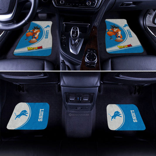 Detroit Lions Car Floor Mats Custom Car Accessories For Fans - Gearcarcover - 2