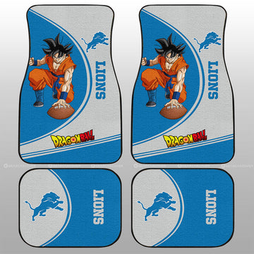 Detroit Lions Car Floor Mats Custom Car Accessories For Fans - Gearcarcover - 1