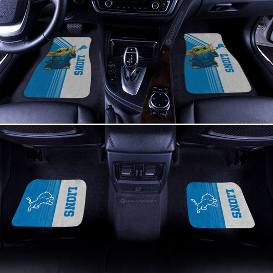 Detroit Lions Car Floor Mats Custom Car Accessories - Gearcarcover - 2