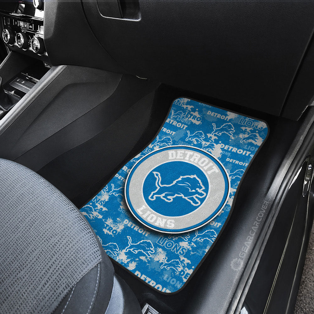 Detroit Lions Car Floor Mats Custom Car Accessories - Gearcarcover - 3