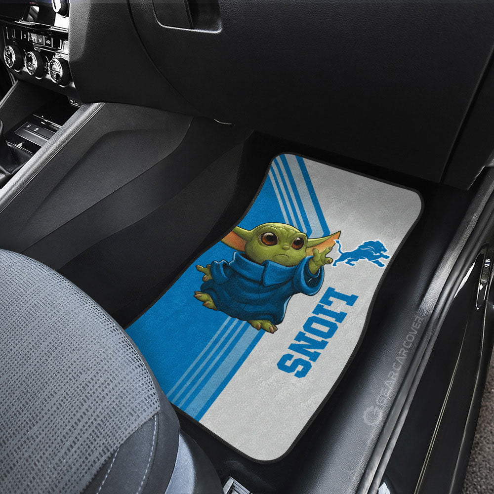 Detroit Lions Car Floor Mats Custom Car Accessories - Gearcarcover - 3